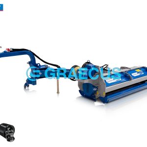 Graecus YBPK160 szárzúzó / rézsükasza